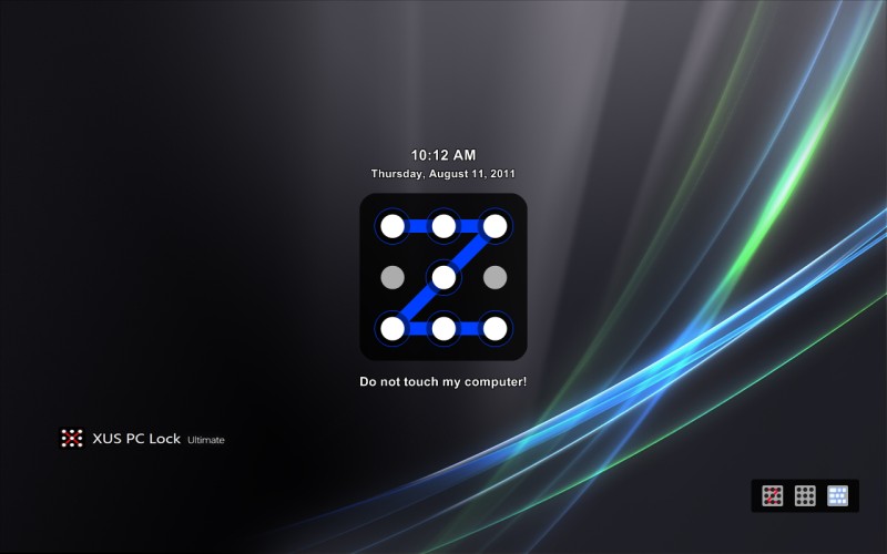 XUS PC Lock - An easy, fast, new and fun way to lock your computer