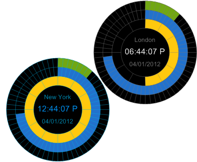 Windows 7 XUS Clock 1.5 full